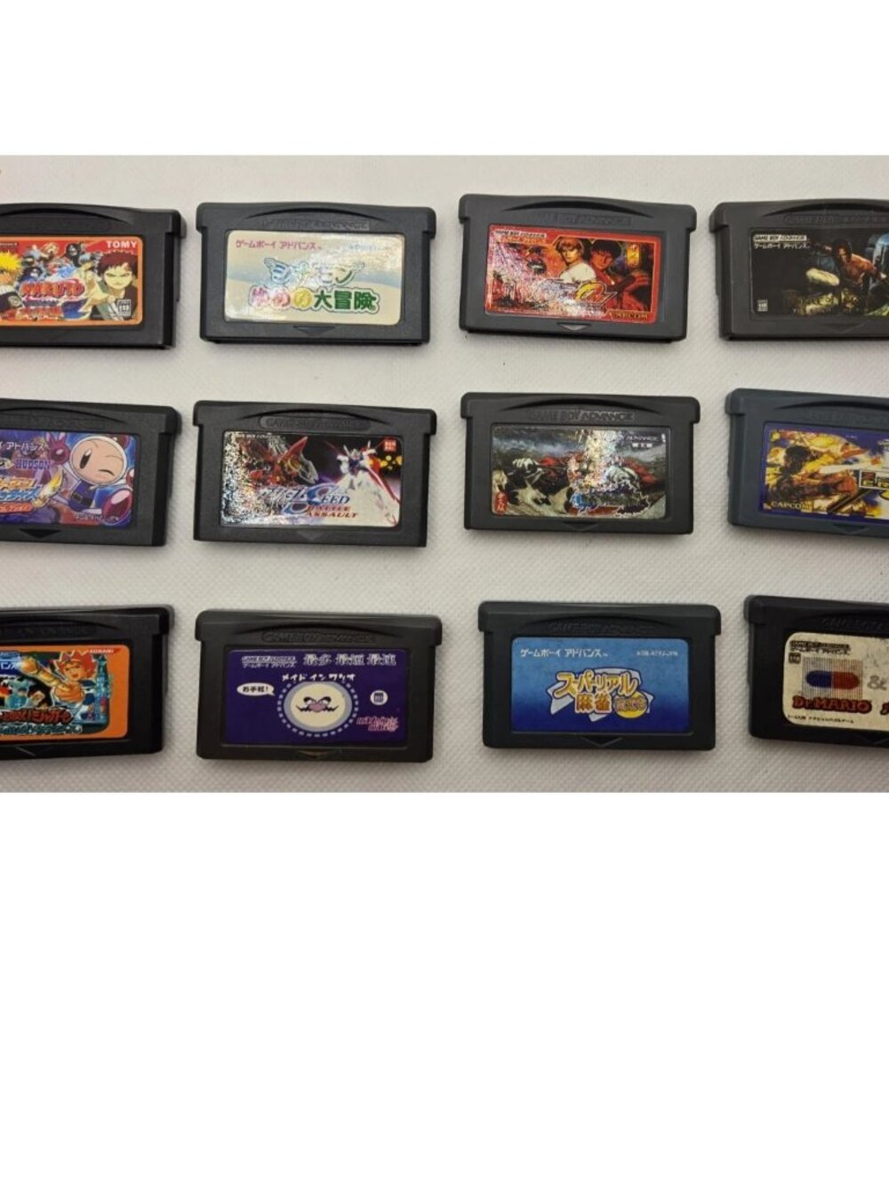 Japanese Nintendo Game Boy Advance GBA Lot of 12 Games – Tested